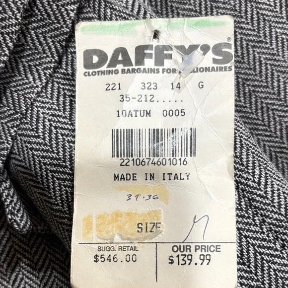 Vintage Workshop Milano Gray Trench Coat - Picture 12 of 12